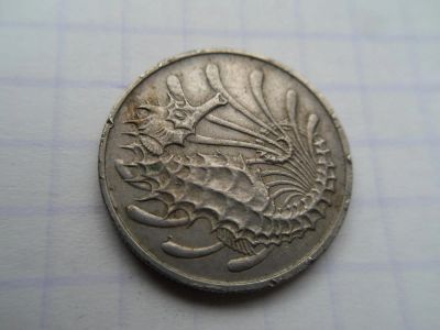 Лот: 8415996. Фото: 1. Сингапур 10 центов 1967. Азия
