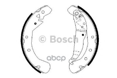 Лот: 14082099. Фото: 1. Колодки тормозные барабанные Bosch... Другое (автозапчасти)