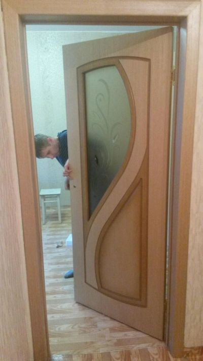 Лот: 10128590. Фото: 1. Дверь межкомнатная шпон Грация... Двери межкомнатные