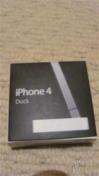 Лот: 854044. Фото: 1. iPhone 4 DOCK. Зарядные устройства, блоки питания, адаптеры сетевые для смартфонов