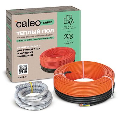 Лот: 14592007. Фото: 1. Кабельный теплый пол CALEO CABLE... Тёплый пол