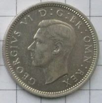 Лот: 8834604. Фото: 1. 6 пенсов 1945 Великобритания.Серебро. Великобритания и острова