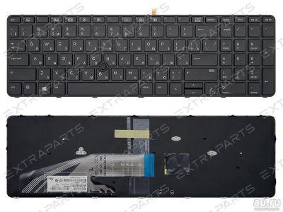 Лот: 15962874. Фото: 1. Клавиатура HP ProBook 650 G3 черная... Клавиатуры для ноутбуков