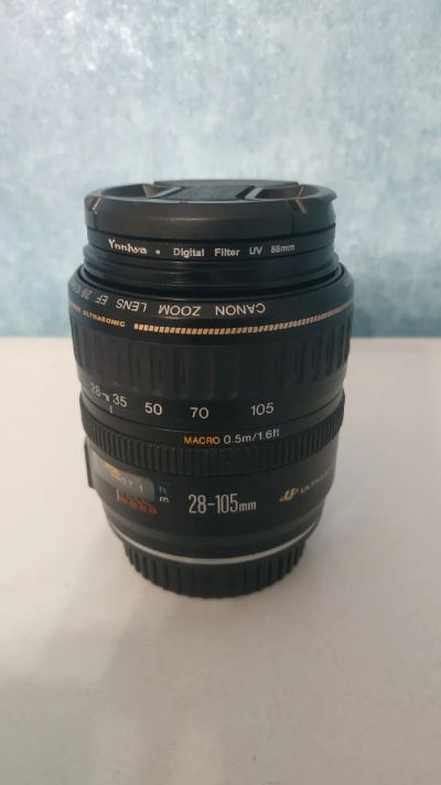 Лот: 17429799. Фото: 1. Объектив canon EF 28-105 mm f... Объективы