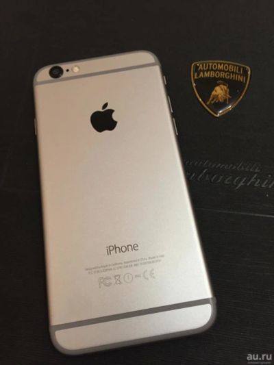 Лот: 8567022. Фото: 1. iPhone 6 128gb чёрный. Смартфоны