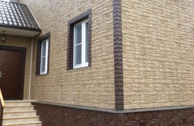 Лот: 4826653. Фото: 1. Фасадные панели "Скол" holzplast. Фасадные материалы, сайдинг