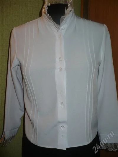 Лот: 1405188. Фото: 1. Блузка школьная. Рубашки, блузки, водолазки