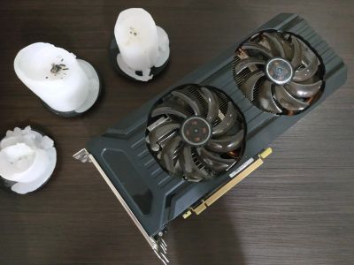 Лот: 12840275. Фото: 1. Palit geforce gtx 1060 mining... Видеокарты