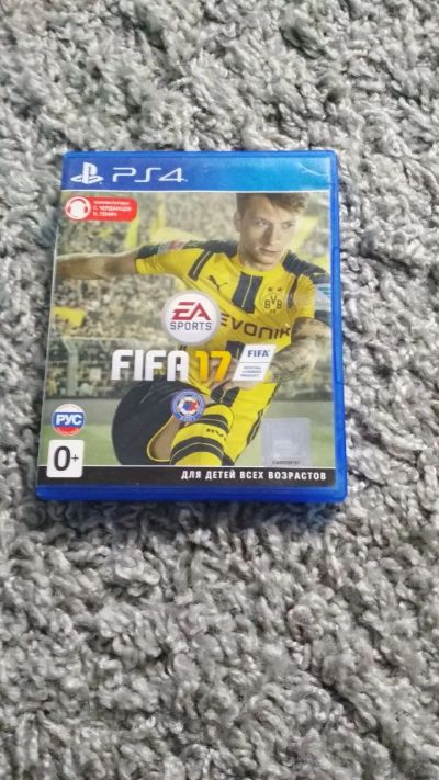 Лот: 19582824. Фото: 1. Fifa 17 ps4 ps5 диск лицензия... Игры для консолей