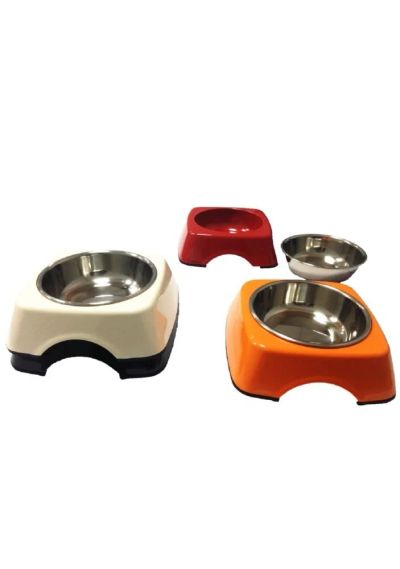 Лот: 6859192. Фото: 1. Миска металлическая 4 My Pets... Миски, лотки, наполнители