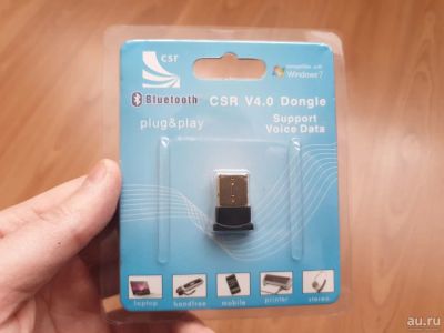 Лот: 8222637. Фото: 1. Bluetooth 4.0 микро USB адаптер... WiFi, Bluetooth адаптеры