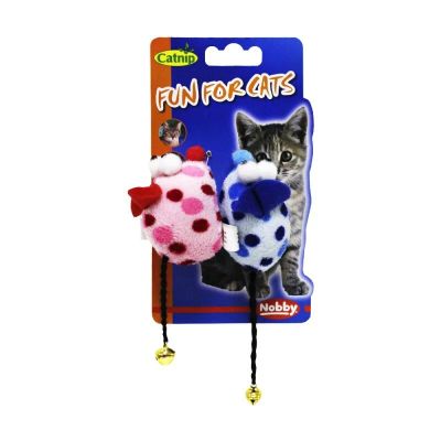 Лот: 10405664. Фото: 1. Игрушка nobby мышка с бубенчиком... Игрушки для животных