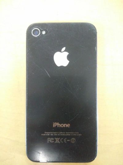 Лот: 6106268. Фото: 1. Iphone 4S черный 8gb black комплект... Смартфоны