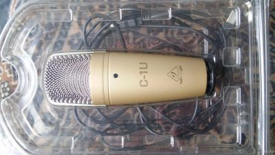 Лот: 13435653. Фото: 1. Микрофон behringer c-1u. Студийные микрофоны, радиомикрофоны и радиосистемы