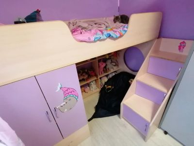 Лот: 20932733. Фото: 1. Кровать детская. Детские кровати и кроватки