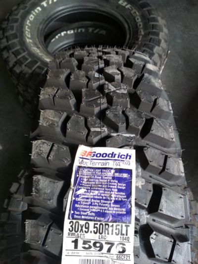 Лот: 16092008. Фото: 1. 30*9.5R15 104Q BFGoodrich Mud-Terrain... Шины