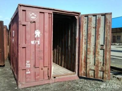 Лот: 25625338. Фото: 1. Контейнер БУ 20 футов, 6х3 м. Контейнеры грузовые