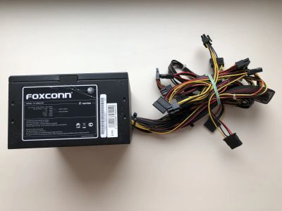 Лот: 22471527. Фото: 1. БП 600W Foxconn FX-G600-80 (24... Корпуса, блоки питания