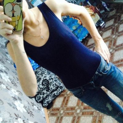 Лот: 5849709. Фото: 1. Майка - боди, 42-46. Торги с 1... Футболки, топы и майки