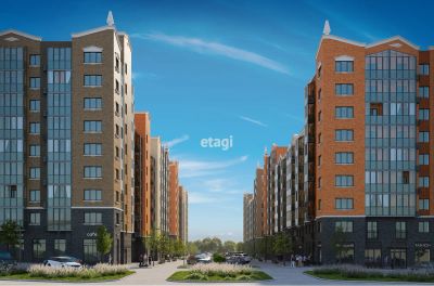 Лот: 20968493. Фото: 1. Продам 2-комн. кв. 57.87 кв.м... Квартиры, студии