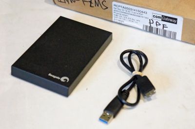 Лот: 6953382. Фото: 1. Внешний жесткий диск Seagate Expansion... Внешние жесткие диски