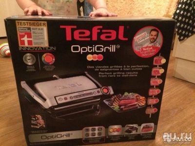 Лот: 10444641. Фото: 1. Гриль tefal optigrill gc702d... Кухонная