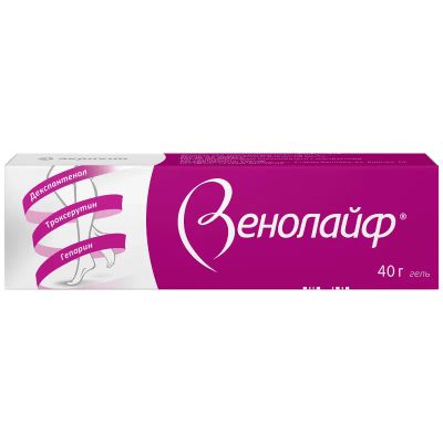 Лот: 24621322. Фото: 1. Венолайф гель для наружного применения... Лекарства