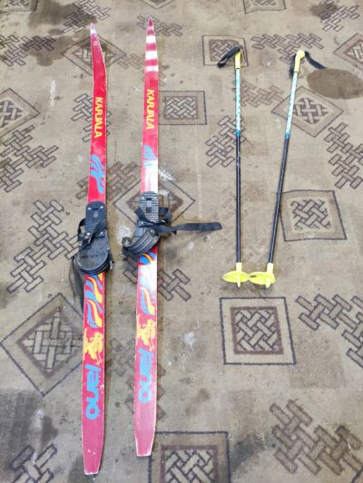 Лот: 18668837. Фото: 1. Лыжи беговые детские karjala jano... Лыжи