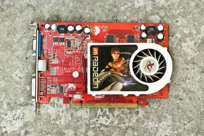 Лот: 110018. Фото: 1. radeon X1600pro PCI-E неисправная. Видеокарты