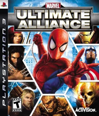 Лот: 14651330. Фото: 1. Marvel Ultimate Alliance PS3. Игры для консолей