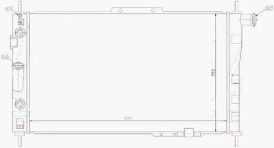 Лот: 3699112. Фото: 1. Радиатор daewoo espero 1.5/1.8... Двигатель и элементы двигателя