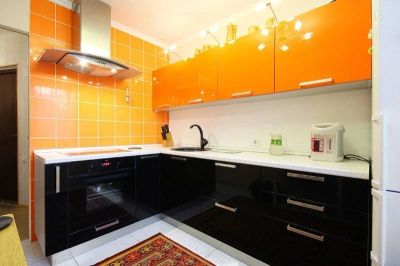 Лот: 9078915. Фото: 1. Кухонный гарнитур "Оранжевое настроение... Кухонные гарнитуры