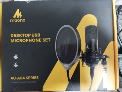 Лот: 24279383. Фото: 1. Студийный микрофон Maono AU-AO4... Студийные микрофоны, радиомикрофоны и радиосистемы