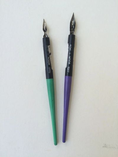 Лот: 8157441. Фото: 1. Перо с "ручкой" для черчения/рисования... Ручки, карандаши, маркеры