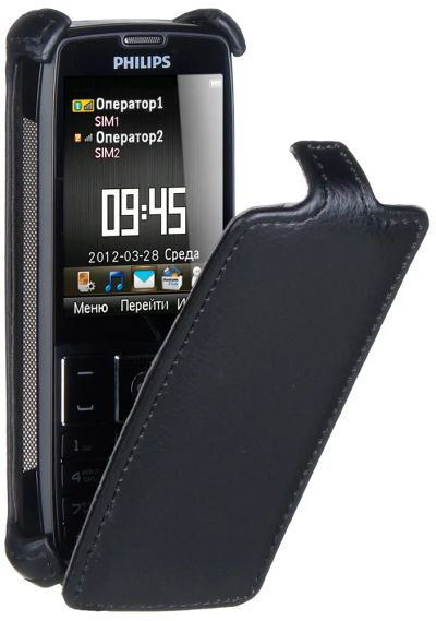 Лот: 5902974. Фото: 1. Philips xenium x5500, работает... Кнопочные мобильные телефоны