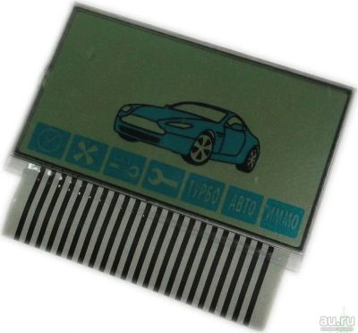Лот: 9743005. Фото: 1. Дисплей на шлейфе для StarLine... Автомобильные сигнализации