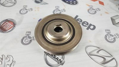 Лот: 23591499. Фото: 1. Шкив коленвала Peugeot 407 DW10BTED4... Двигатель и элементы двигателя