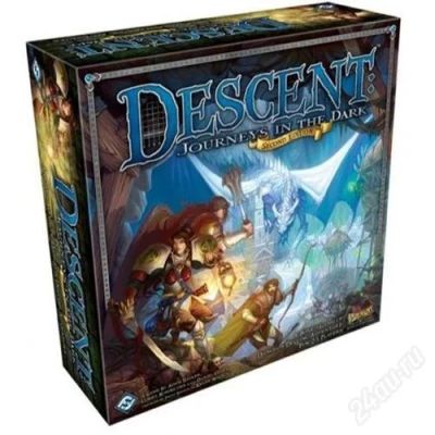 Лот: 2855237. Фото: 1. Descent 2nd edition! Настольная... Детские настольные игры