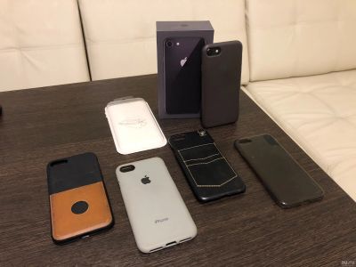 Лот: 13826704. Фото: 1. iPhone 8 64GB Space Grey, Состояние... Смартфоны