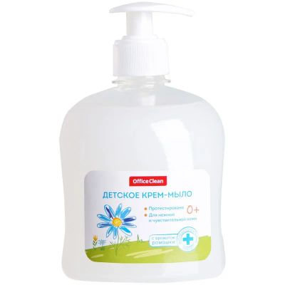 Лот: 25338157. Фото: 1. Мыло жидкое 500мл, OfficeClean... Бытовая химия