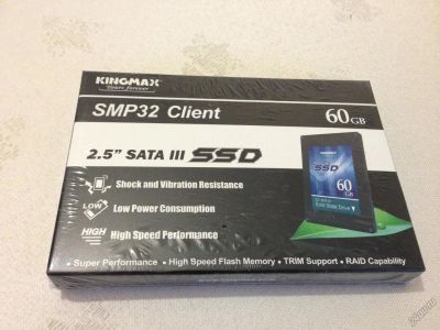 Лот: 4916447. Фото: 1. Kingmax SMP32 Client 60GB, новый... Жёсткие диски (HDD)