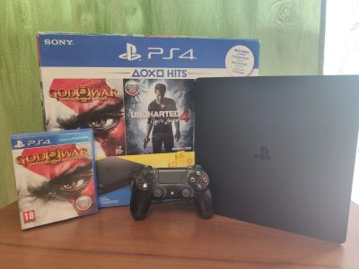 Лот: 19207786. Фото: 1. Sony Playstation 4 slim 500gb... Игровые приставки, консоли
