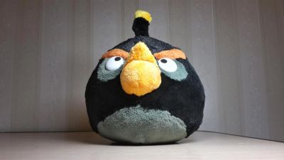 Лот: 3229370. Фото: 1. Мягкая игрушка ANGRY BIRDS (НИГА... Мягкие