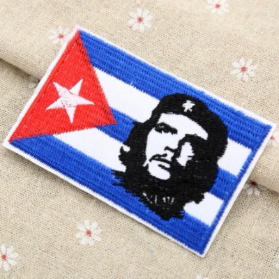 Лот: 14460908. Фото: 1. Нашивка Флаг Кубы Че Гевара. Нашивки, шевроны, погоны