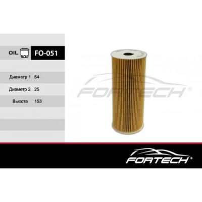 Лот: 16115044. Фото: 1. FO-051 FORTECH Ф\ масл\катр\038115466... Другое (автозапчасти)