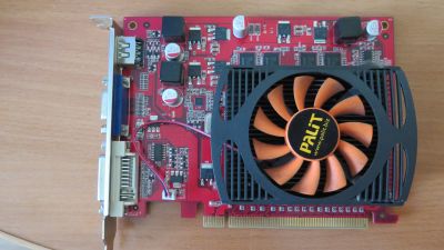 Лот: 19247804. Фото: 1. Видеокарта Palit "GeForce GT 240... Видеокарты