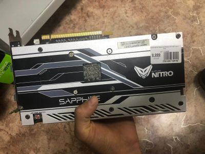 Лот: 14361169. Фото: 1. Видеокарта sapphire Radeon rx... Видеокарты