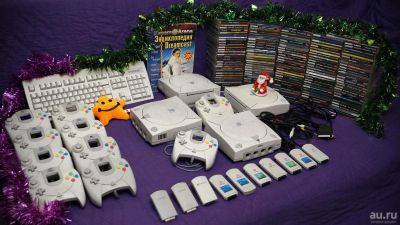 Лот: 6379670. Фото: 1. Коллекция Sony Playstation и Sega... Игровые приставки, консоли