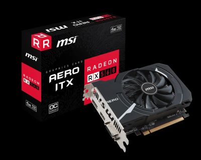 Лот: 25655383. Фото: 1. Видеокарта MSI Aero ITX RX560... Видеокарты