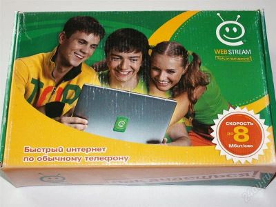 Лот: 966457. Фото: 1. ADSL-модем Webstream. Проводные модемы